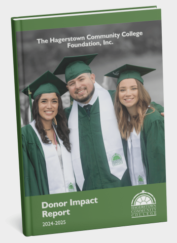 book titled "HCC Foundation Donor Impact Report 2024-2025"