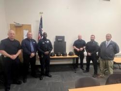HCC Campus Police posing together with Washington County Emergency Management